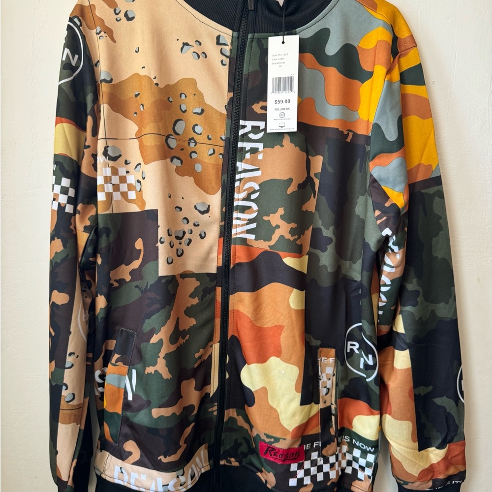 Reason Multicolor Camouflage Jacket